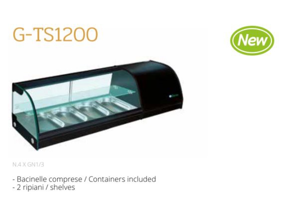 Vetrina refrigerata Forcar per Sushi TS1200